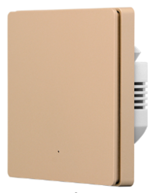 Tuya 1G Zigbee Single Live Line Touch Switch without Capacitor, Optional Neutral Connection, Compatible with Alexa & Google Home